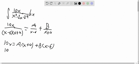 evaluate-the-following-integrals-int-frac10-xx2-2-x-24-d-x