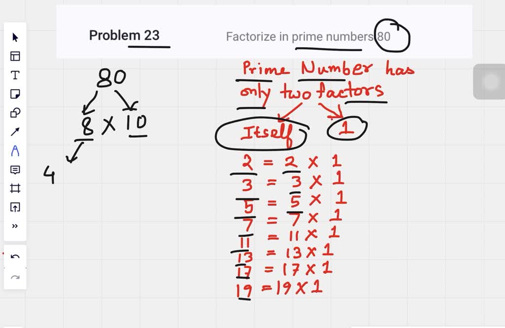 Factors of 80? How to Find the Factors of 80 by Prime Factorization Method?