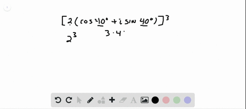 use-demoivres-theorem-to-find-the-indicated-power-of-the-complex-number-write-answers-in-rectangul-4