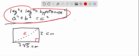 SOLVED:Write an equation and solve. The length of a rectangle is 3 √(5 ...