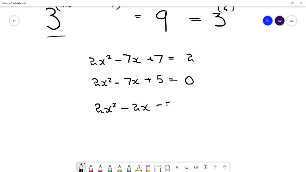 SOLVED 3 x 2 7 27 2 X