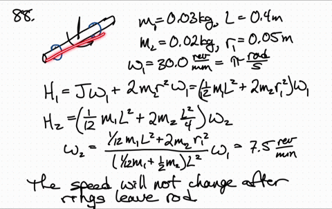 a-uniform-00300-mathrmkg-rod-of-length-0400-mathrmm-rotates-in-a-horizontal-plane-about-a-fixed-axis