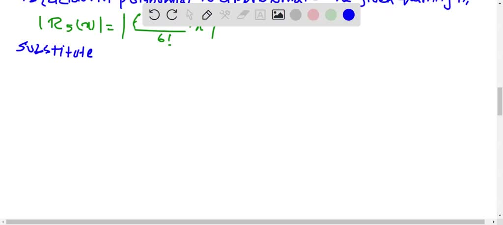 SOLVED:(a) Use Appropriate Maclaurin Series To Express The Quantities ...