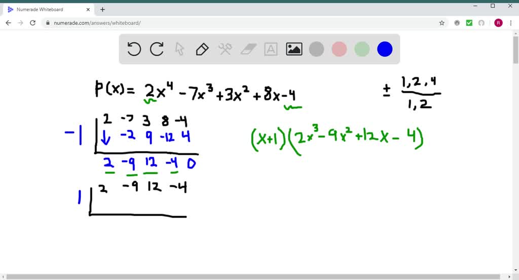 Solvedrational Zeros Find All Rational Zeros Of The Polynomial And Write The Polynomial In 0098