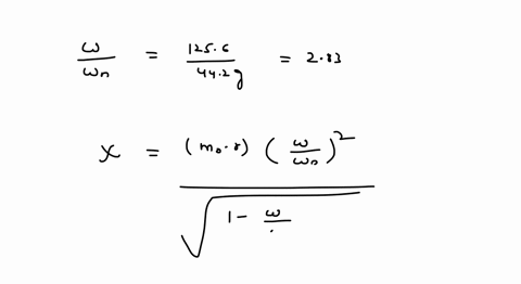 when-a-washing-machine-of-mass-200-mathrmkg-and-an-unbalance-002-mathrmkg-mathrmm-is-mounted-on-an-i