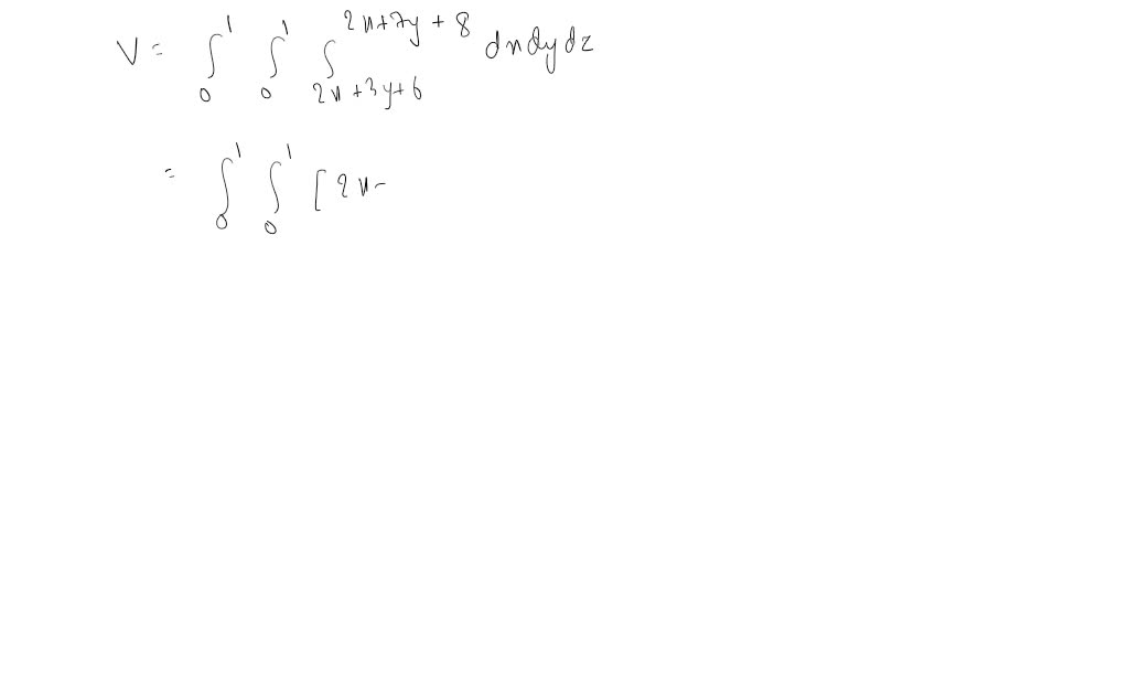 solved-find-the-volume-between-the-planes-z-2-x-3-y-6-and-z-2-x-7-y-8-and-over-the-square-in-the