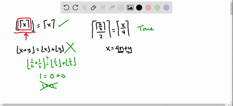 SOLVED:Prove or disprove each of these statements about the floor and ...