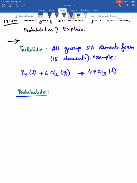 which-group-5a15-elements-form-trihalides-pentahalides-explain