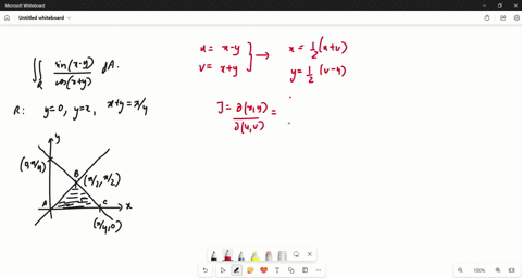 evaluate-the-integral-by-making-an-appropriate-change-of-variables-iint_r-fracsin-x-ycos-xy-d-a-wh-4