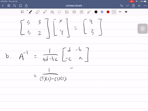 a-write-the-following-system-as-a-matrix-equation-a-xb-text-system-quad-text-matrix-equation-beginar