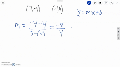 write-an-equation-in-slope-intercept-form-for-the-line-passing-through-each-pair-of-points-3-4-text-