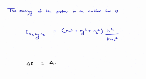 what-is-the-energy-difference-between-the-two-lowest-energy-levels-for-a-proton-in-a-cubical-box-w-4