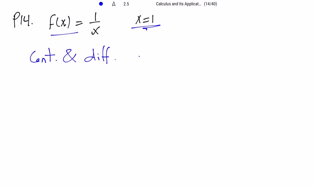 Solveddetermine Whether Each Of The Following Functions Is Continuous Andor Differentiable At 2528