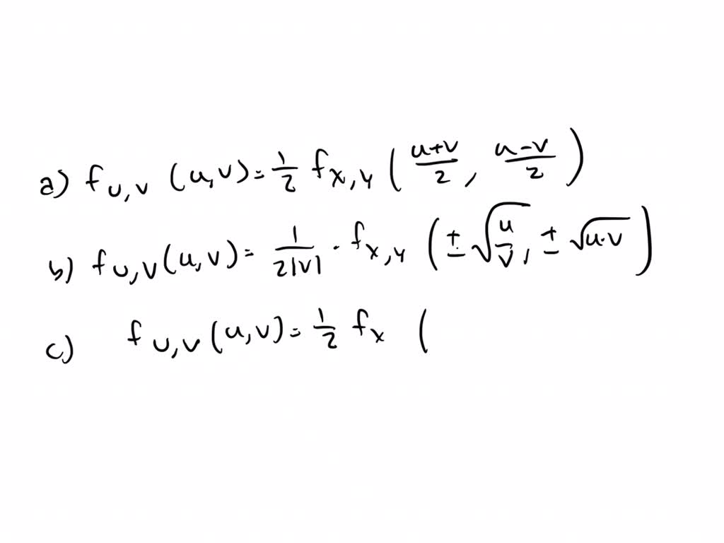 Let X and Y be continuous random variables having joint distribution ...