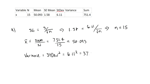 a-random-sample-has-been-taken-from-a-normal-distribution-output-from-a-software-package-is-given--2