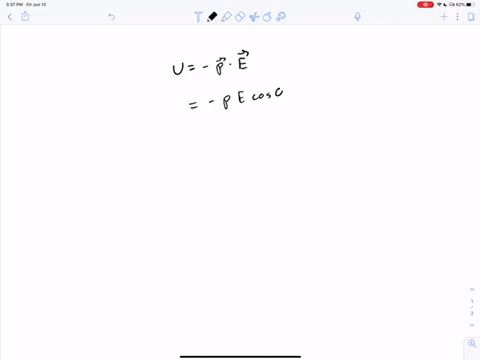 a-small-object-with-electric-dipole-moment-overrightarrowmathrmp-is-placed-in-a-nonuniform-electric-