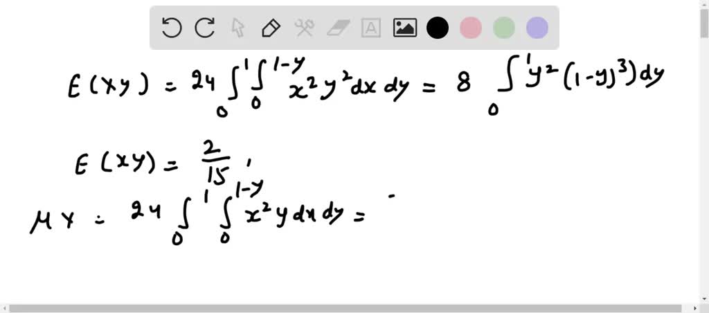 SOLVED:Referring to the random variables whose joint density function ...