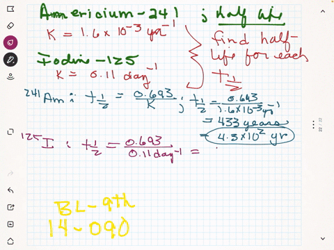 americium-241-is-used-in-smoke-detectors-it-has-a-rate-constant-for-radioactive-decay-of-k16-times-2