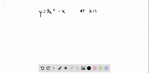 find-the-equation-of-the-tangent-to-the-graph-of-y3-x2-x-at-x1-2