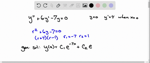 solve-each-differential-equation-yprime-prime6-yprime-7-y0-y0-yprime4-text-at-x0