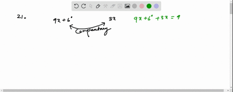 find-the-measure-of-each-unknown-angle-complementary-angles-with-measures-9-x6-and-3-x-degrees