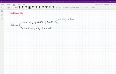 find-an-equation-of-the-plane-containing-the-lines-leftbeginarraylx1-t-y23-t-z2-tendarray-quad-text-