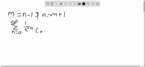 in-the-following-exercises-express-each-series-as-a-rational-function-sum_n1infty-frac1xn