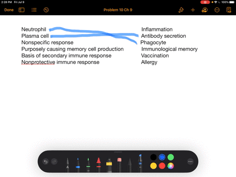 match-the-immunity-concepts-a-neutrophil-b-plasma-cell-c-nonspecific-response-d-purposely-causing-me