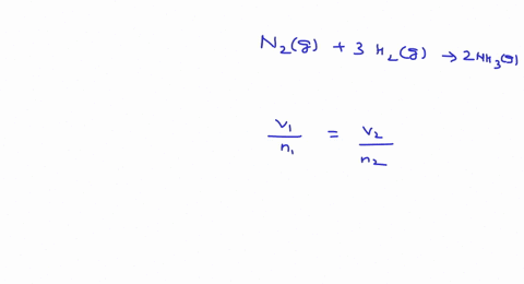 nitrogen-and-hydrogen-gases-react-to-form-ammonia-gas-as-follows-mathrmn_2g3-mathrmh_2g-longrighta-2