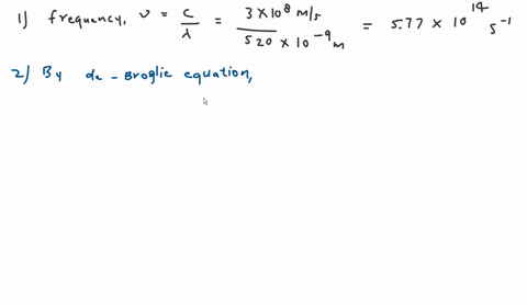 a-photon-of-green-light-has-a-wavelength-of-520-mathrmnm-find-the-photons-frequency-magnitude-of-m-4