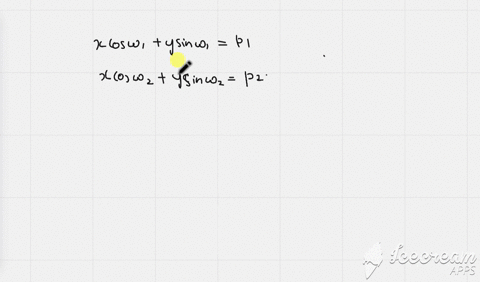 the-angle-between-the-lines-represented-by-x-cos-omega_1y-sin-omega_1p_1-and-x-cos-omega_2y-sin-omeg