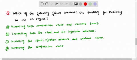 which-of-the-following-factors-increases-the-tendency-for-knocking-in-the-ci-engine-a-increasing-bot