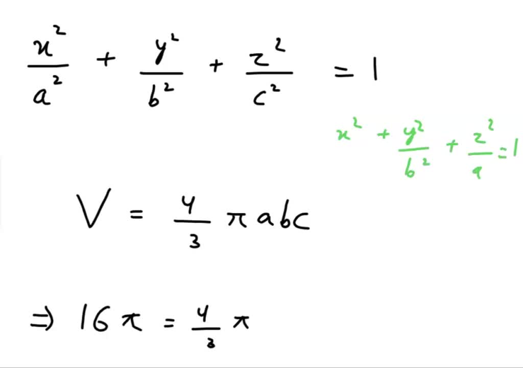 ⏩SOLVED:Determine The Value Of B Such That The Volume Of The… | Numerade