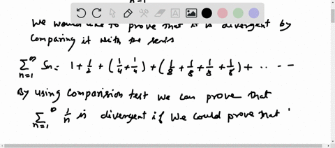 prove-that-the-harmonic-series-sum_n1infty-1-n-is-divergent-by-comparing-it-with-the-series-1frac12l