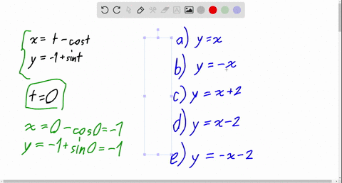 use-the-curve-defined-by-the-parametric-equations-xt-cos-t-y-1sin-t-which-of-the-following-is-an-equ