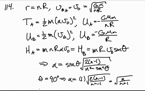 a-space-probe-describes-a-circular-orbit-of-radius-n-r-with-a-velocity-mathbfv_0-about-a-planet-of-r
