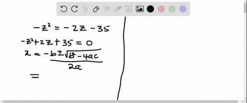 solve-the-equation-by-using-the-quadratic-formula-z2-2-z-35