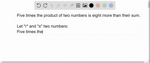 let-r-and-s-represent-two-numbers-and-translate-the-sentence-algebraically-five-times-the-product-of