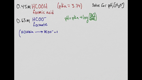 find-the-ph-of-a-buffer-that-consists-of-045m-mathrmhcooh-and-063m-mathrmhcoonaleftmathrmp-k_mathrma