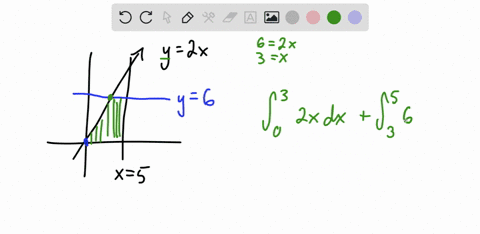 construct-and-evaluate-definite-integrals-representing-the-area-of-the-region-described-using-a-ve-4