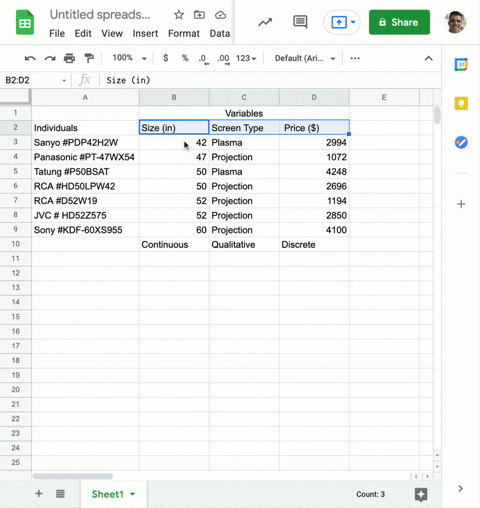 ⏩SOLVED:Identify the individuals, variables, and data corresponding ...