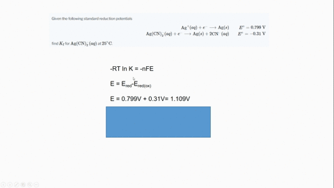 given-the-following-standard-reduction-potentials-beginaligned-mathrmaga-qe-longrightarrow-mathrmags