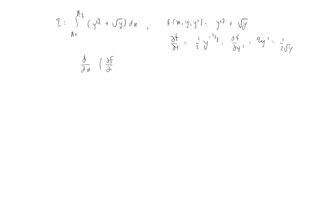 Solved:write And Solve The Euler Equations To Make Stationary The 