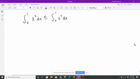 use-the-comparison-theorem-to-show-that-int_01-x5-d-x-leq-int_01-x4-d-x-quad-int_12-x4-d-x-leq-int_1