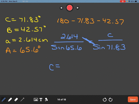 solve-each-triangle-a-b-c-c7183circ-b4257circ-a2614-mathrmcm