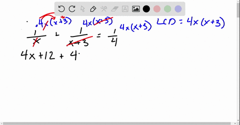 solve-each-equation-by-the-method-of-your-choice-simplify-solutions-if-possible-frac1xfrac1x3frac14