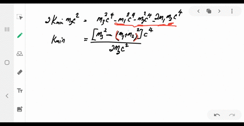 a-particle-of-mass-m_1-is-fired-at-a-stationary-particle-of-mass-m_2-and-a-reaction-takes-place-in-w