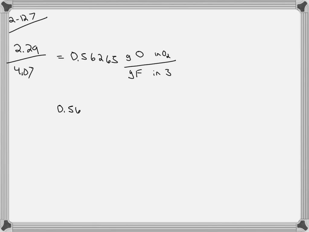 SOLVEDThe ratio of oxygen to nitrogen by mass in NO2 is 2.29 . The