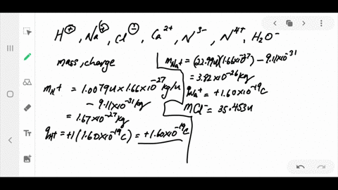 a-find-to-three-significant-digits-the-charge-and-the-mass-of-an-ionized-hydrogen-atom-represented-a