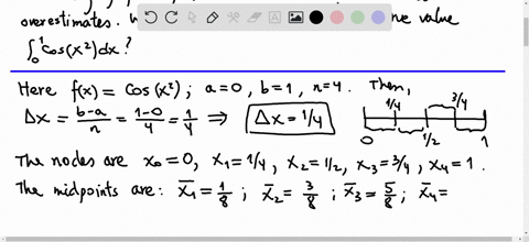 estimate-int_01-cos-leftx2right-d-x-using-a-the-trapezoidal-rule-and-b-the-midpoint-rule-each-with-4
